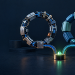 Illustration comparing a managed AI agent loop with a DIY agent loop
